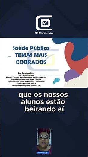 A estratégia para Gabaritar Saúde Pública