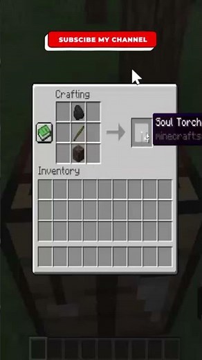 How to Craft Soul Torch in Minecraft
