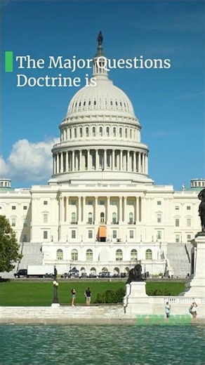 Can Trump Use Tariffs? The Major Questions Doctrine Explained #Shorts #Politics