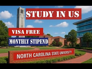 Fully Funded North Carolina State University Scholarships 2026 | Study in USA Without IELTS! 🌎🎓