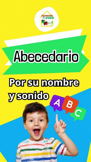 🔤🙋 Abecedario por nombre y sonido, una manera fácil de que los niños aprendan el abecedario 😃👌 #educacion #RegresoAClases #Aprendizaje #material #escuela #abecedario #letras