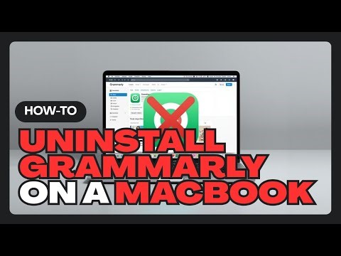 ✅ How to Uninstall Grammarly on a Mac