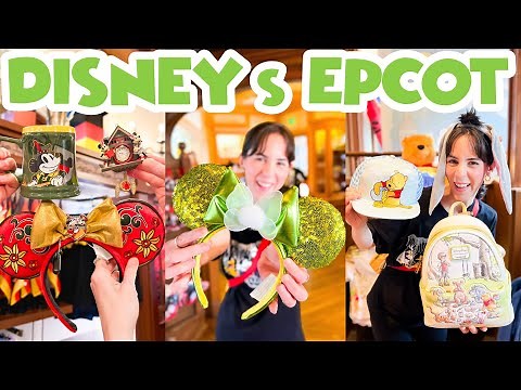 Disney's EPCOT New Merch Update! April 2025 | Walt Disney World | Disney Parks