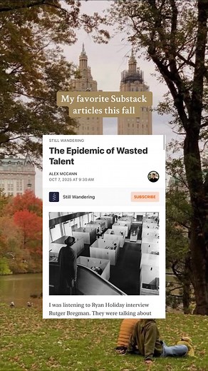 Favorite Substack Articles for Fall Reading
