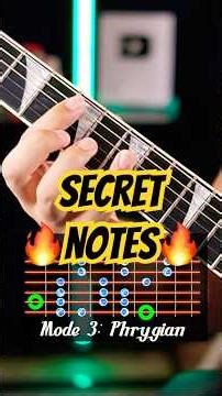 🔥Slice Through The Darkness Of The Phrygian Mode With This One Note!🔥