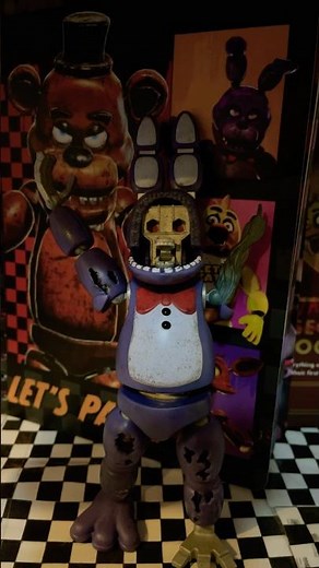 And that’s how Withered Bonnie was created #fnaf #fnafmerchandise #witheredbonnie