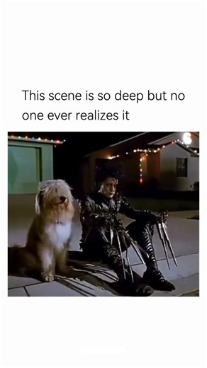 Legit Clipper on Instagram: "Johnny Depp delivers a deeply emotional performance in *Edward Scissorhands* by portraying vulnerability through silence rather than words. In one of the film’s most powerful scenes, Edward stands isolated, his scissor hands symbolizing both his uniqueness and the emotional distance between him and the world around him. Depp’s subtle expressions—downcast eyes, hesitant movements, and childlike confusion—communicate pain and longing without the need for dialogue, maki