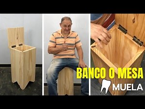 Bench or Table, Grinding Wheel? 🤔 Easy Step-by-Step Woodworking Tutorial