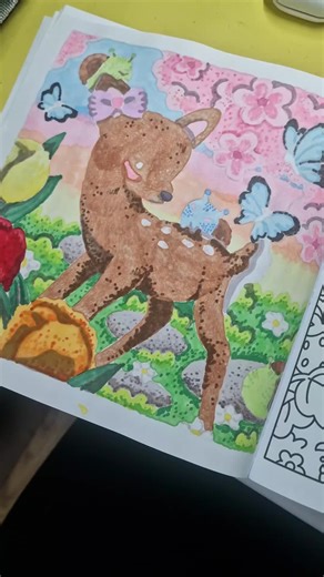 Book - Whimsy Cute by @thecoolkitschclub #artist #foryoupage #foryoupage❤️❤️ #alcoholpens #art #colouring #alcoholpens #tiktokgrowth #colourtok #foryou #artwork