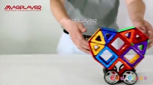 1.6K views · 226 reactions | 鱗 MAG-NE-TICe! Și la propriu și la figurat! Așa sunt jocurile Magplayer, ce dezvoltă abilitățile cognitive și vederea în spațiu a celor mici și-i ajută să învețe formele geometrice. Suntem convinși că te va cuceri și pe tine, dar mai ales pe micuțul tău curios și plin de imaginație, ce va putea să construiască tot ce-i trece prin minte. Hai, îmbină, potrivește, construiește! | Edu Class | Facebook