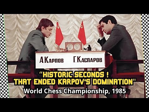 Anatoly Karpov vs Garry Kasparov ◉ World Championship 1985 - "Game 24 That Changed Chess Forever!"