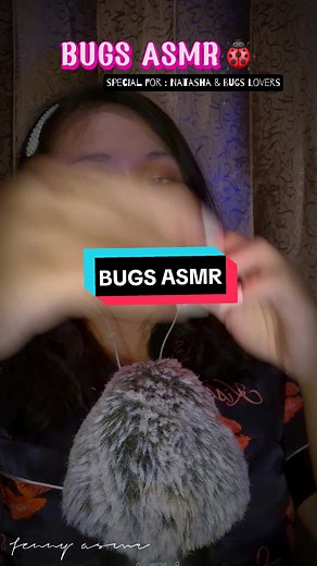 bugs asmr 🐞 #asmrsounds #asmr #asmrtriggersounds @natasdecoconut