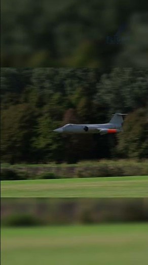 Wait for the ROAR! 🔊 RC F-104 Starfighter #shorts @shorts