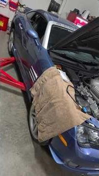 Chrysler crossfire engine health testing, dont mind my 3 year old today!