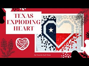 Deep in the heart of Texas! Texas Version of the Exploding Heart!