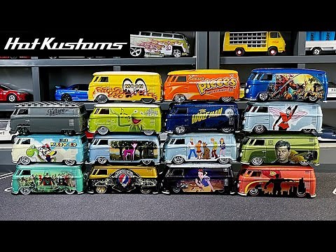 The Rising Popularity of Hot Wheels Volkswagen T1 Panel Bus and my Current Collection