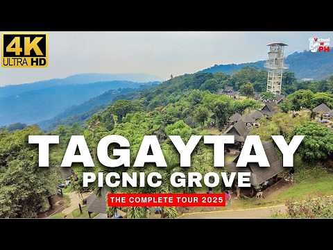 [4K] FULL TOUR: Tagaytay Picnic Grove | Family Bonding, Scenic Hills, & Nature Escape (2025)