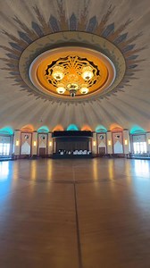 The beautiful Wrigley Ballroom in the Catalina Casino. Open for self guided tours daily and roller skating! | Love Catalina Island