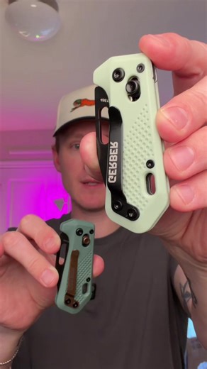 Nectar lightweight everyday carry🔥 @Gerber Gear Glass filed nylon handle, 2.5inch coated drop point blade made of 44øA steel. #everydaycarry #pocketknife #outdoorgear #gerbergear #tiktokshopcreatorpicks