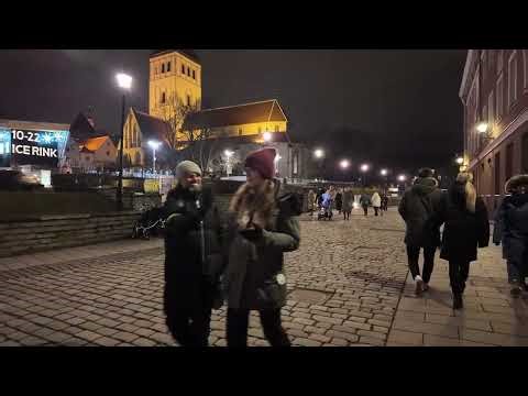Tallinn Old City Centre Walking Tour 🇪🇪 | Tallinn Estonia 2025 4K