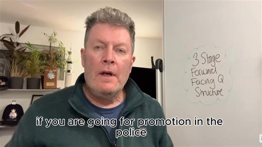 👮‍♀️✅ POLICE PROMOTION BOARD ADVICE👇 Forward Facing Questions After 31 years helping officers secure promotion, I am revealing our proprietary 3-stage structure for answering forward-facing questions! This structure helped one client turn their 45-minute board into a 2-HOUR conversation that ended with the ACC saying: "I'd like to discuss this further once you've been promoted." THAT'S the difference between passing and being REMEMBERED as the best candidate of the week! 💬 Comment "FORWARD" b