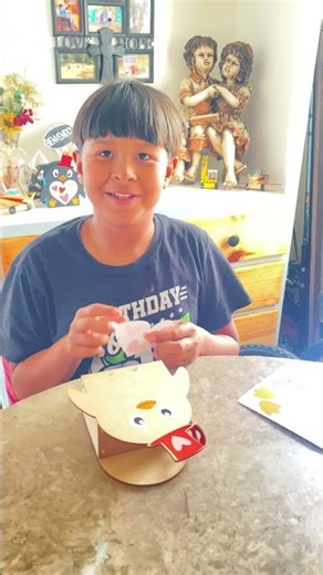 Wood crafting mail box toy #1