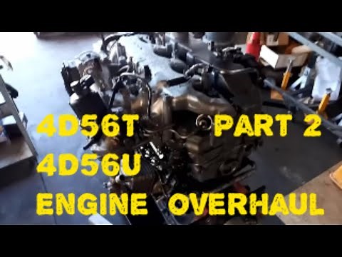 Mitsubishi Triton Sportero L200 2.5L CRDi TDi 4D56U Engine Teardown & Inspection 4D56T 131KW Part2