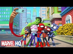 Friendship is Power 💙🕸️💪 | Spidey and His Amazing Friends | ‪@MarvelHQ‬