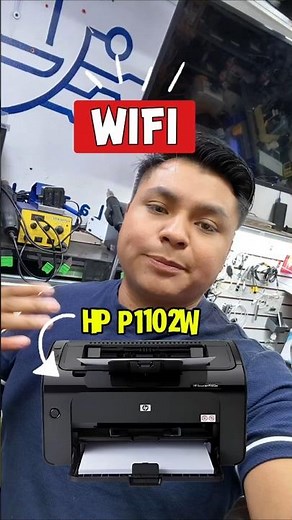 HOW TO CONNECT ✅ AN HP P1102W PRINTER 🖨️ TO WIFI #tips #printer #funfacts #diy #fyp