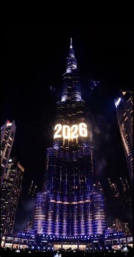 Dubai New Year 2026 LIVE 🔴 | Spectacular Fireworks at Burj Khalifa 31 December 2025