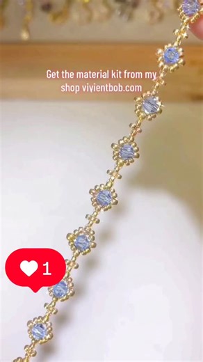 Anabia craft official on Instagram: "Beautiful bracelet created by @vivientbob 😍"
