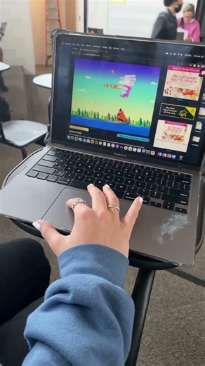 POV: You said “just one quick game” in class… and now you’re hooked 😭