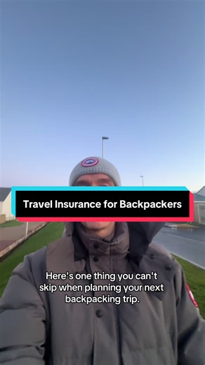 Backpackers — don’t skip this. Travel insurance isn’t optional, and most people get it wrong. Save this before your next trip ✈️ 🌏 #traveltok #backpacking #travel #fyp #travelcommunity