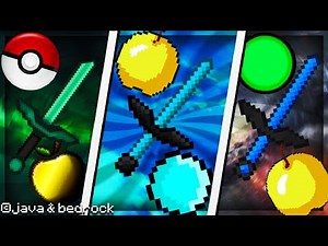 Top 3 Melhores Texturas De Minecraft PVP Para Você Usar Em 2025! Bedrock 1.21 e Java 1.8.9