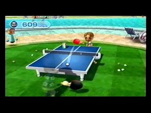Wii Sports Resort Table Tennis Return Challenge - 999 Pts.