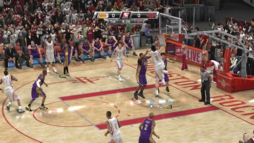 nba2k9姚明单打练习