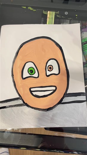 I Painted Jason the Egg! 🥚💥 #JasonTheEgg #TheCrack #IndieAnimation #CartoonArt #CharacterArt