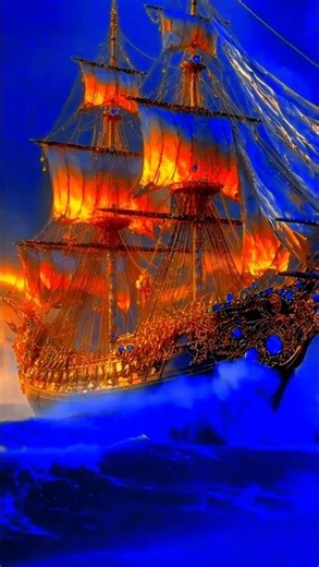 Majestic Royal Architect Sea Ship: Hyper-Realistic Fantasy Concept Art