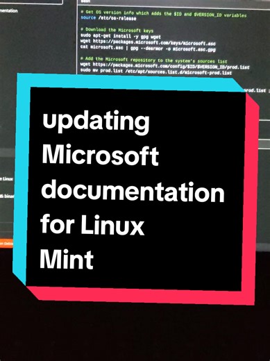 Microsoft documentation for installing .net 10 on Linux Mint is not accurate. Had to figure out a workaround to get it installed on my system. Once I was able to successfully install it, I submitted an issue request so that the documentation could be updated. Hopefully this will help other users in the future who run into the same issue #microsoft #linux #linuxmint #dotnet10