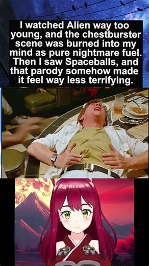 The chestburster scene was burned into my mind as pure nightmare fuel