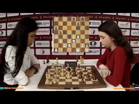 Bibisara Assaubayeva (2428) vs Aleksandra Goryachkina (2439) - FIDE World Blitz Championship 2025