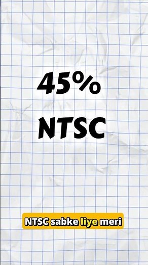 45% NTSC Display Truth #generictechie #colorgamut