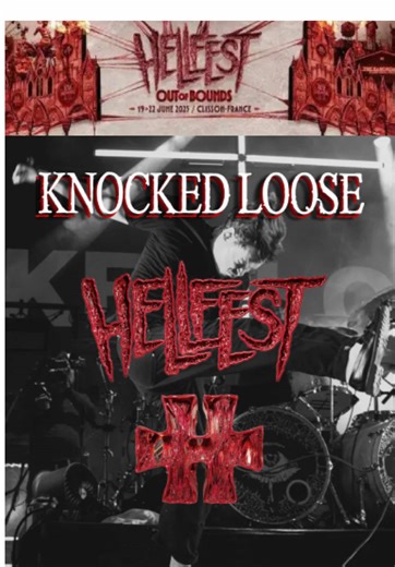 Knocked Loose: Hellfest 2025 Highlights