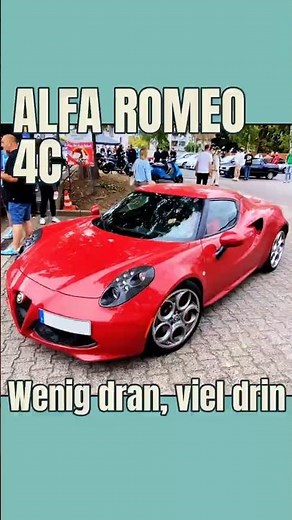 Only 9000 units! What makes the Alfa 4C so special?