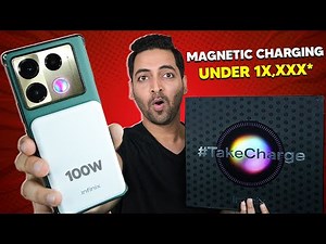 World's First Android Phone With Magnetic Charging ft Infinix Note 40 Pro 5G !