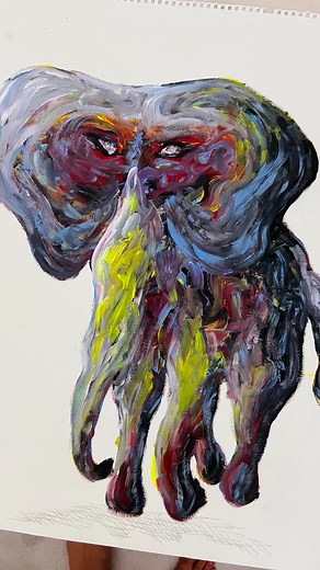 Quick little painting :) | Abbey Starr | Facebook