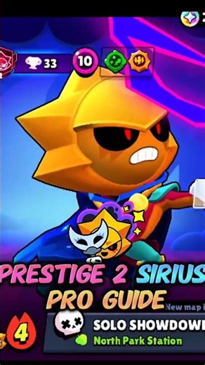 Sirius Prestige 2 Pro Guide🏆 #brawlstars