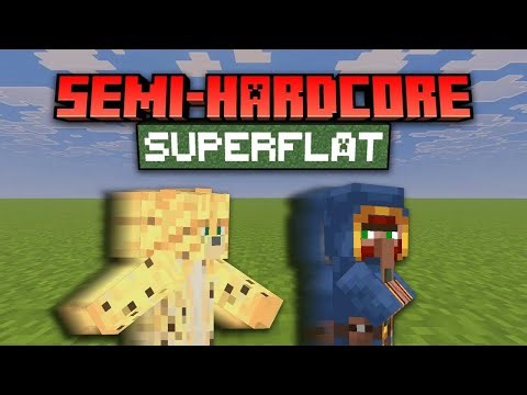 100 Days In Hardcore Superflat (NO BONUS CHEST)