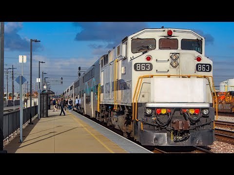METROLINK'S EMD F59PH IN ACTION!