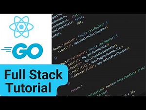 Full Stack Tutorial | Task App - Golang (Chi Router) + React)
